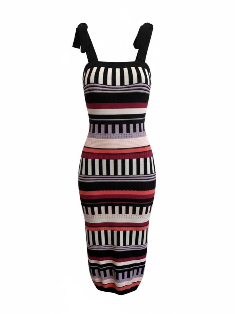 Anthropology Sydney Piano Stripe Mariann Knit Dress by Azulu